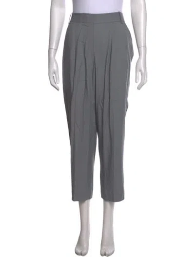 Pre-owned Vince Straight Leg Pants In Grey