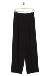 Vince Straight Leg Pull-on Pants In Black