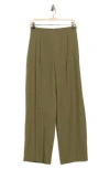 Vince Straight Leg Pull-on Pants In Dark Artichoke