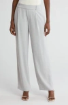 Vince Straight Leg Pull-on Pants In Dove