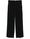 Vince Straight-leg Trousers In Black