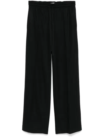 Vince Straight-leg Trousers In Black