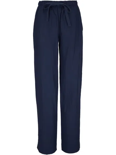 Vince Hose Mit Geradem Bein In Blau