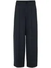 Vince Straight-leg Trousers In Blue