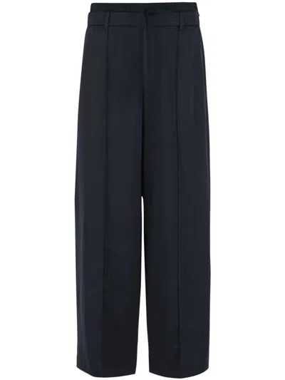 Vince Straight-leg Trousers In Blue