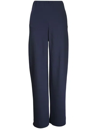 Vince Straight-leg Trousers In Blue