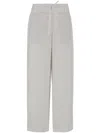 Vince Straight-leg Trousers In White