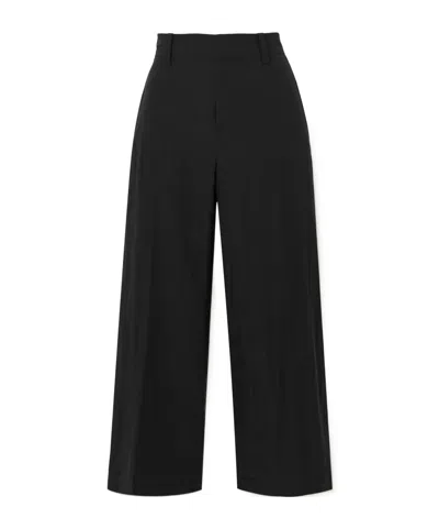 Vince Straight-leg Casual Pants In Black