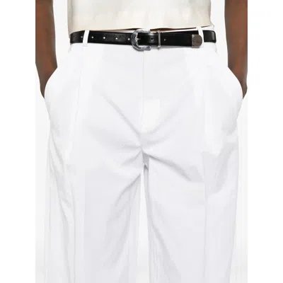 Vince Straight-leg Trousers In White