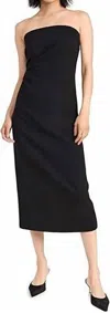 Vince Womens Drapey Polyester Midi Dress