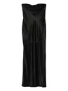 Vince Strapless Maxi Dress In Black