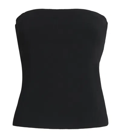 Vince Strapless Top In Black