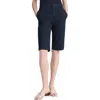Vince Stretch Cotton Bermuda Chino Shorts In Coastal