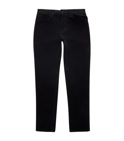 Vince Stretch-cotton Corduroy Slim Dylan Trousers In Black