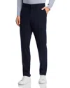 Vince Basic Regular Fit Stretch Wool Suit Pants In Blue