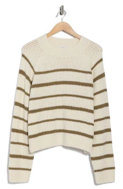 Vince Stripe Drop Shoulder Sweater