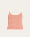 Vince Stripe Scoop-neck Tank Top In Multi