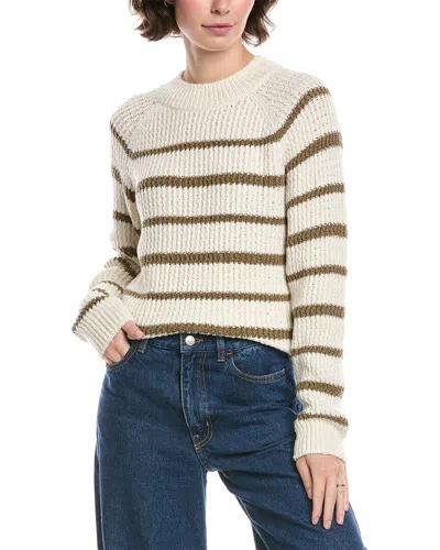 Vince Stripe Sweater In Multi