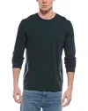 Vince Stripe T-shirt In Green