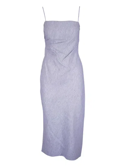 Vince Striped Midi Dress