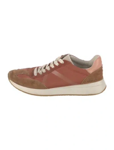 Pre-owned Vince Suede Athletic Sneakers In Neutrals