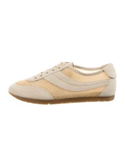 Pre-owned Vince Suede Athletic Sneakers In Neutrals