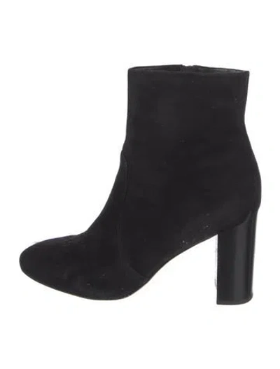 Pre-owned Vince Suede Boots In Black