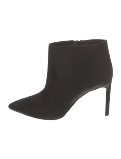 Pre-owned Vince Suede Boots In Black