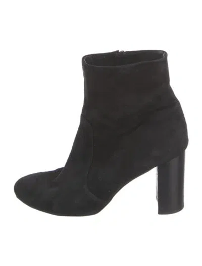 Pre-owned Vince Suede Boots In Black