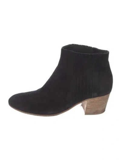 Pre-owned Vince Suede Boots In Blue