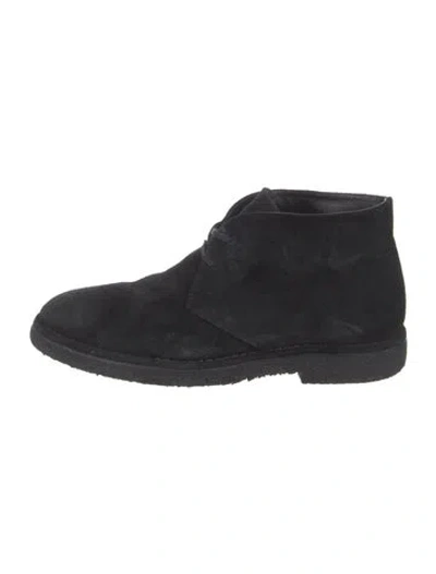 Pre-owned Vince Suede Boots In Blue