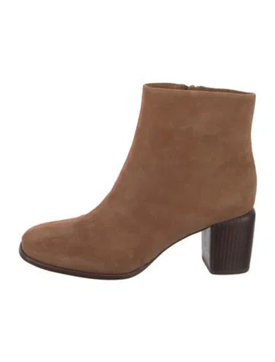Pre-owned Vince Suede Boots In Brown