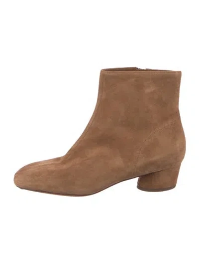Pre-owned Vince Suede Boots In Brown