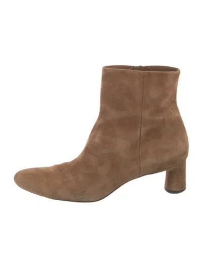 Pre-owned Vince Suede Boots In Brown