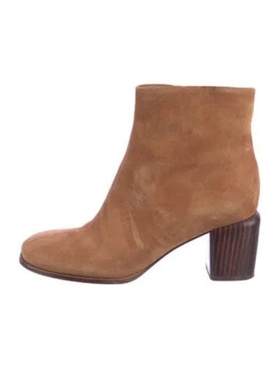 Pre-owned Vince Suede Boots In Brown