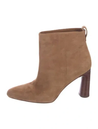 Pre-owned Vince Suede Boots In Brown