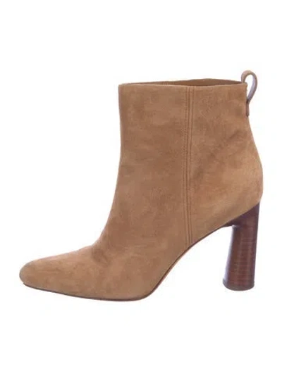 Pre-owned Vince Suede Boots In Brown