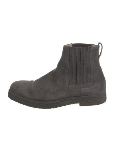 Pre-owned Vince Suede Chelsea Boots In Grey