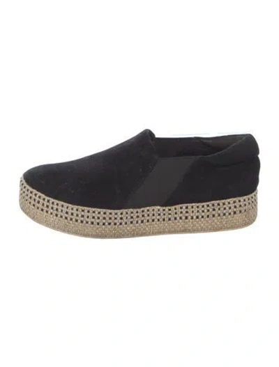 Pre-owned Vince Suede Espadrilles In Blue