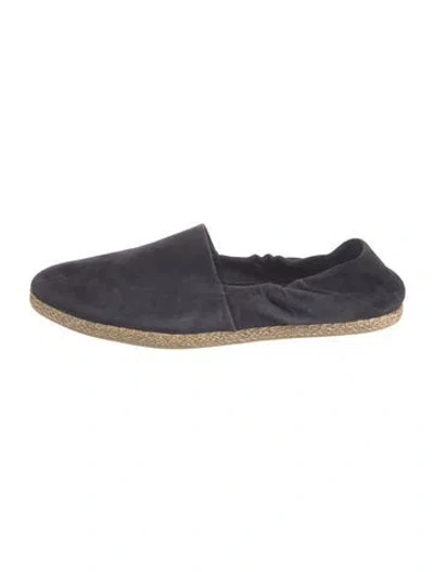 Pre-owned Vince Suede Espadrilles In Blue