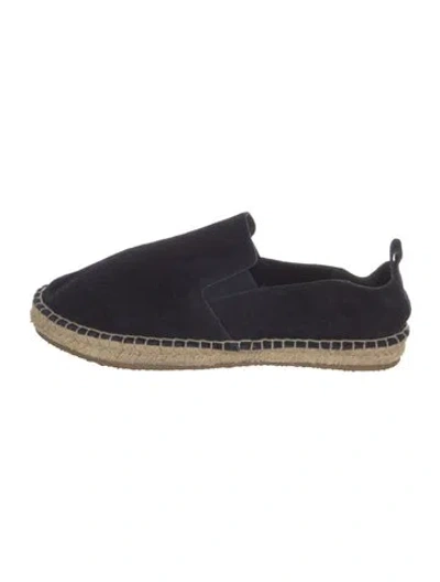 Pre-owned Vince Suede Espadrilles In Blue
