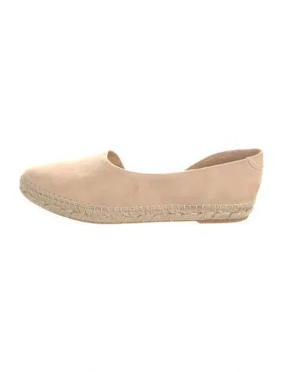 Pre-owned Vince Suede Espadrilles In Neutrals