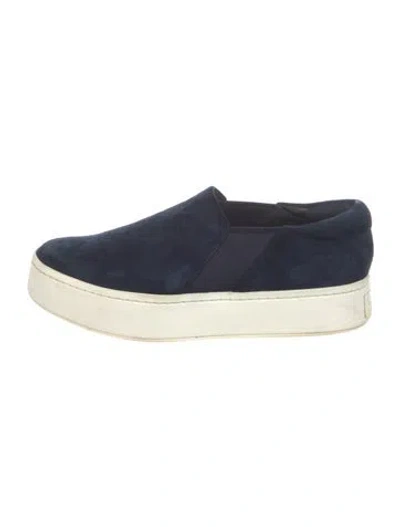 Pre-owned Vince Suede Loafer Sneakers