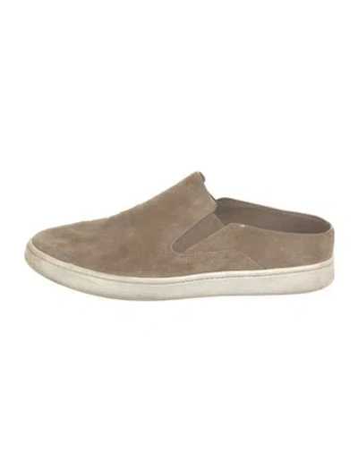 Pre-owned Vince Suede Loafer Sneakers In Neutral