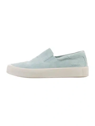 Pre-owned Vince Suede Loafers In Blue