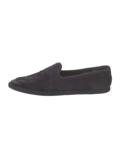 Pre-owned Vince Suede Loafers In Blue