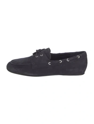 Pre-owned Vince Suede Loafers In Blue