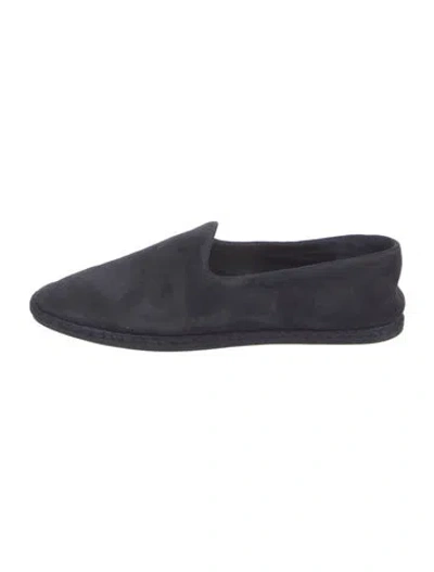 Pre-owned Vince Suede Loafers In Blue