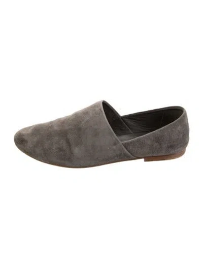 Pre-owned Vince Suede Loafers In Grey