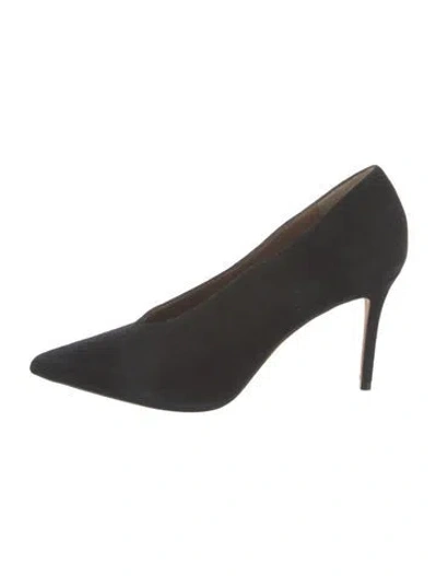 Pre-owned Vince Suede Pumps In Black